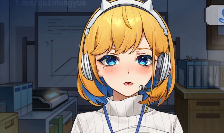 冲击！OL姐姐的办公室直播~汉化版 动态SLG游戏【PC+安卓】-遇见萝莉