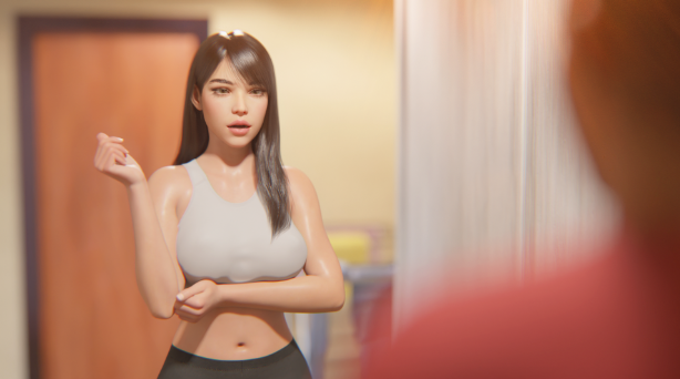 同居室友 汉化完结版 手绘动态 精美短篇SLG游戏【PC+安卓】-遇见萝莉