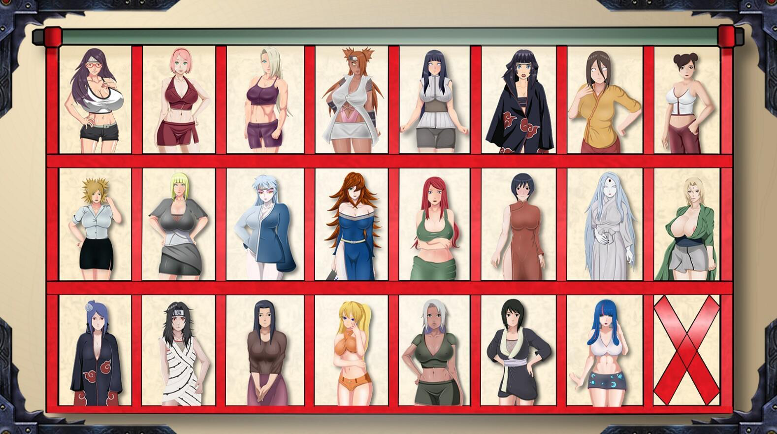 图片[3]-火影女忍训练:最后的战争|V3.2|PC+安卓|汉化作弊版|同人SLG游戏-遇见萝莉