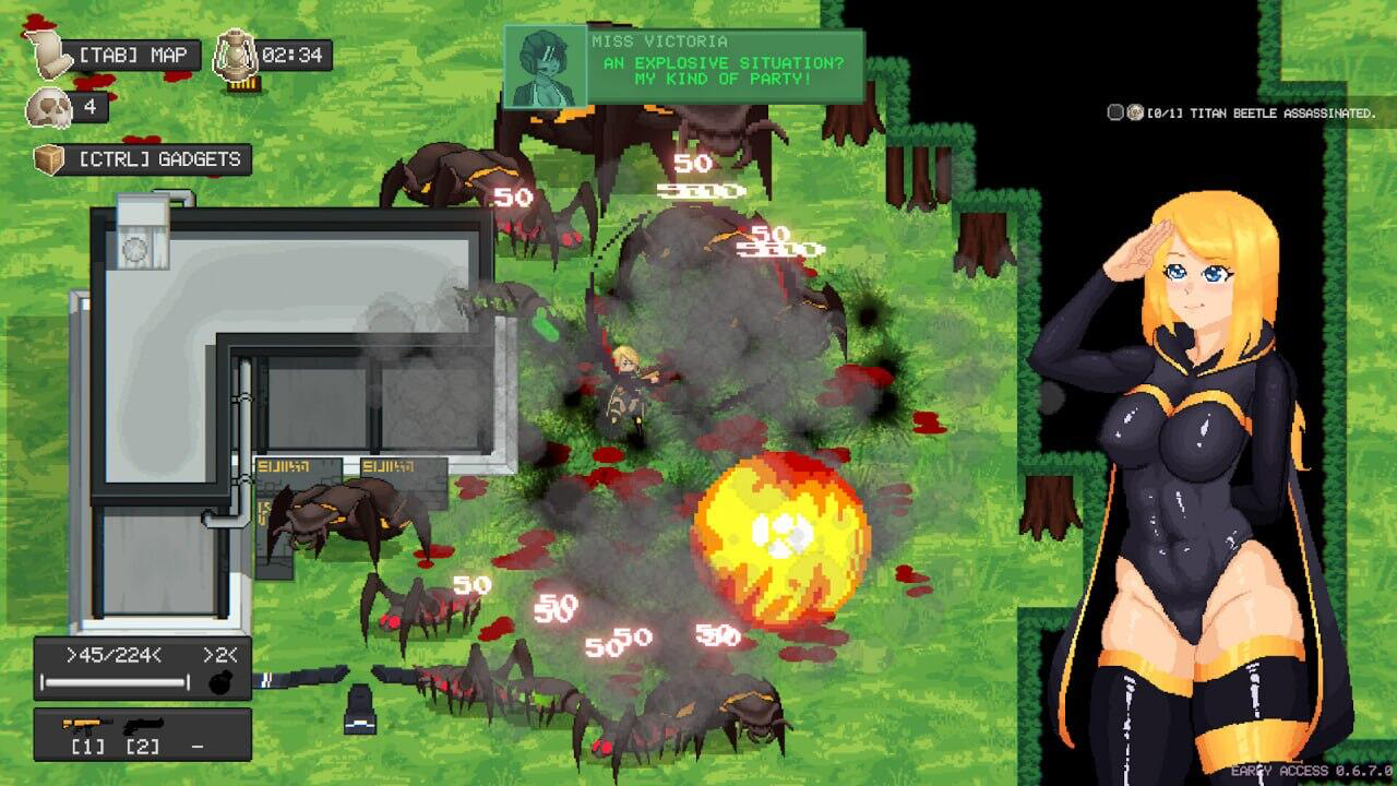 图片[3]-女潜水员 GIRLDIVERS STEAM官中 像素动态-遇见萝莉