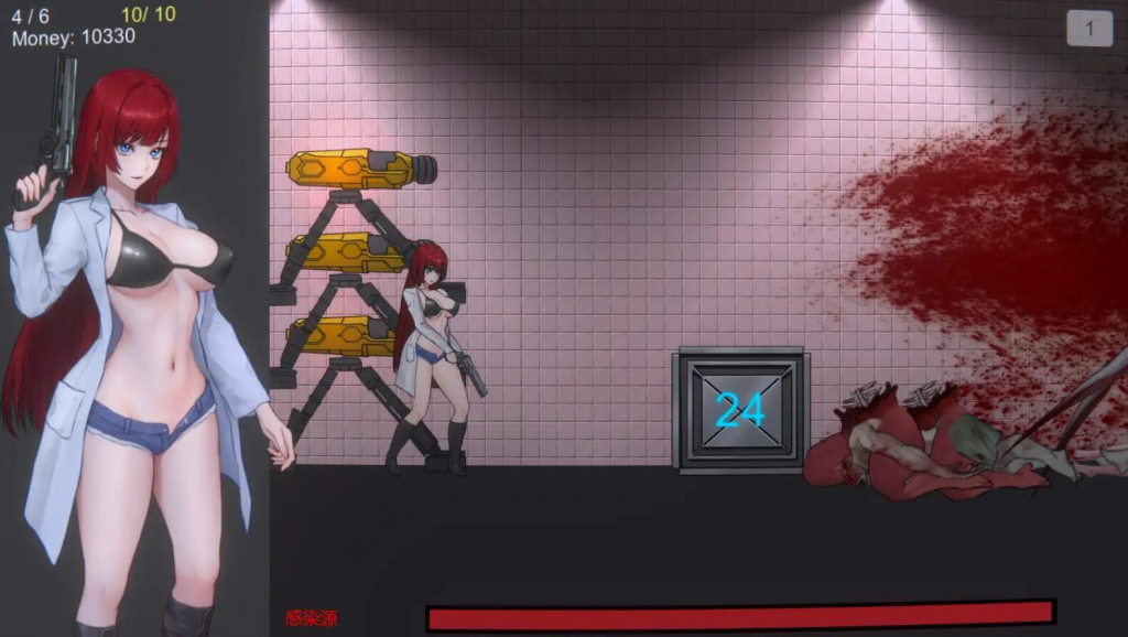 图片[1]-红博士的僵尸末世 Dr Red’s Zombie Apocalypse 官方中文版 动态ACT游戏-遇见萝莉