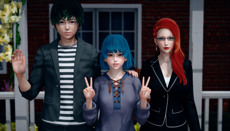 图片[2]-我的女友是恶霸 My Bully is My Lover Ch1 Ch1 Ep4 精翻汉化版 动态SLG游戏【安卓+PC】-遇见萝莉