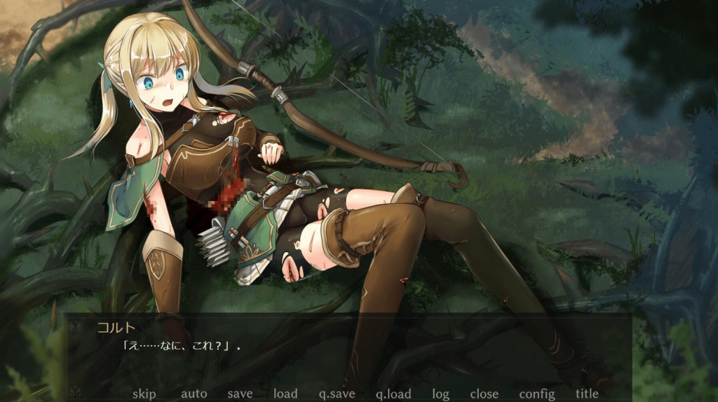 图片[2]-终焉之森 STEAM官中 血腥猎奇ADV-遇见萝莉