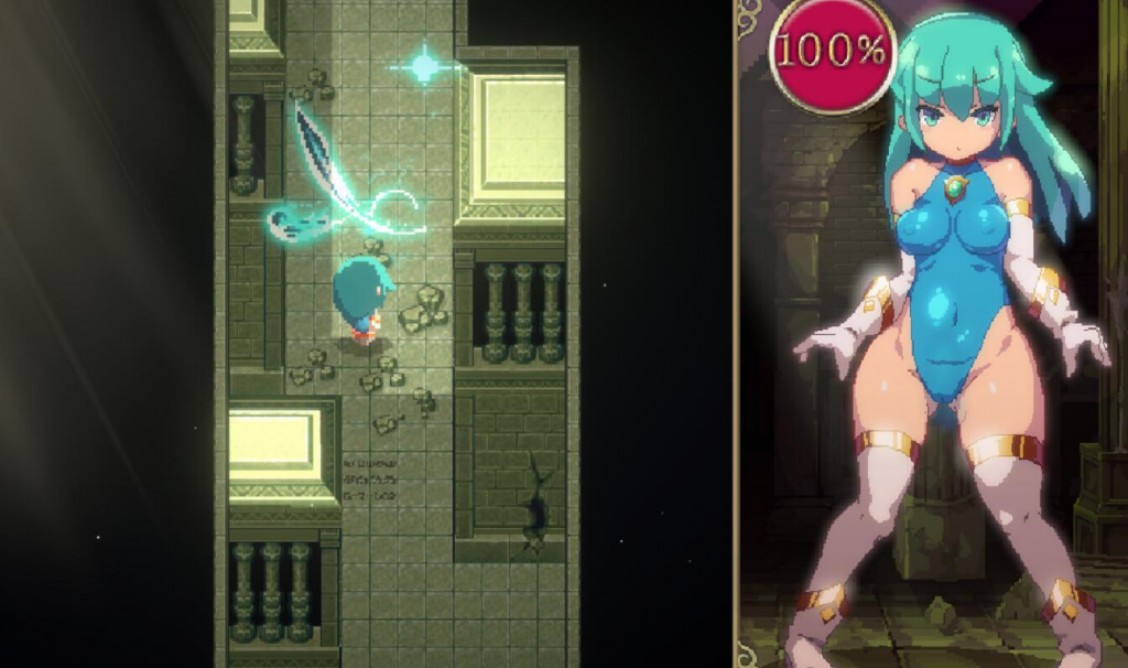 图片[1]-魔导士小奏的扶她地牢探险 STEAM官中-遇见萝莉