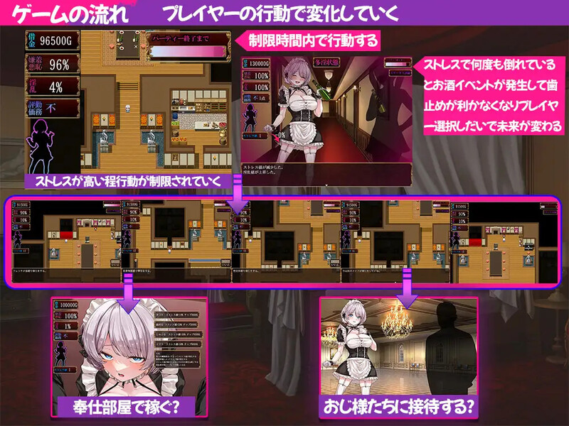 图片[2]-没落女仆 阴道与毒药（没落メイド 膣と毒薬）AI汉化版+作弊码 【PC+安卓】-遇见萝莉